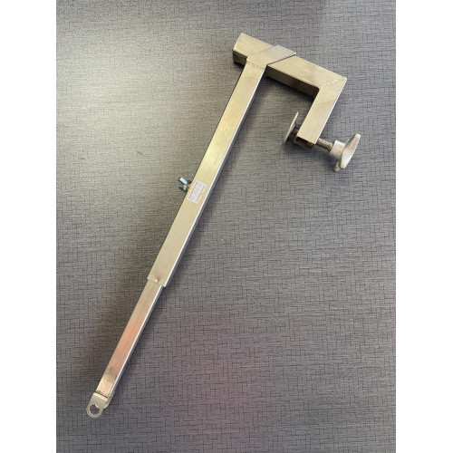 Струбцина для крепления датчика эхолота быстросъемная из нержавеющей стали