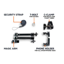 Держатель для смартфона на борт Deeper Smartphone Mount for boat and kayak