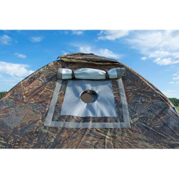 Разделка дымохода на липе