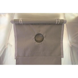 Разделка дымохода на липе