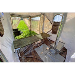 Берег термостойкий коврик под печь коричнивый