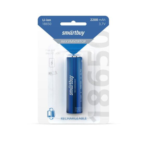 Аккумулятор Smartbuy LI18650-2200 mAh