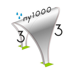 Соединение палаток Лотос 3/3