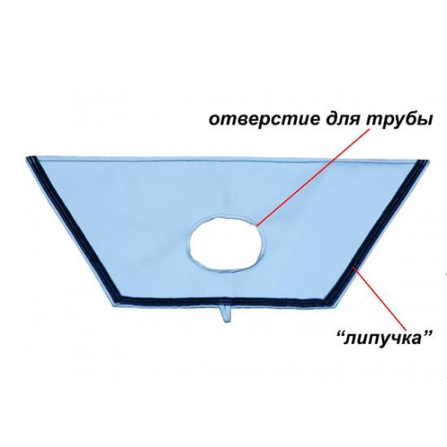Фартук огнеупорный Лотос (для влагозащитного колпака)