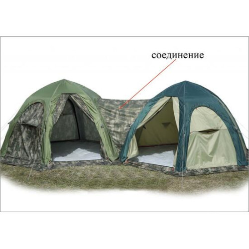 Соединение палаток ЛОТОС 5/5 (камуфляж, ПУ3000)