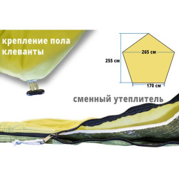 Пол утепленный Лотос 3 ПУ 4000