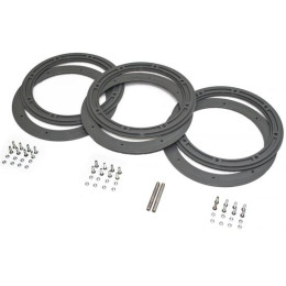 Фланец Без Бортика для отверстия под лунку Лотос 200 (Комплект 3 шт.)