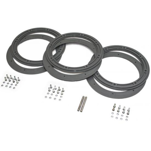 Фланец Без Бортика для отверстия под лунку Лотос 200 (Комплект 3 шт.)