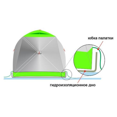 Дно гидроизоляционное Лотос Куб 3 (210x210)