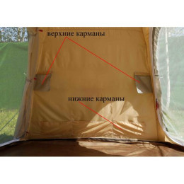 Внутренний тент-капсула Легкий ЛОТОС-5У (огн.клапан)