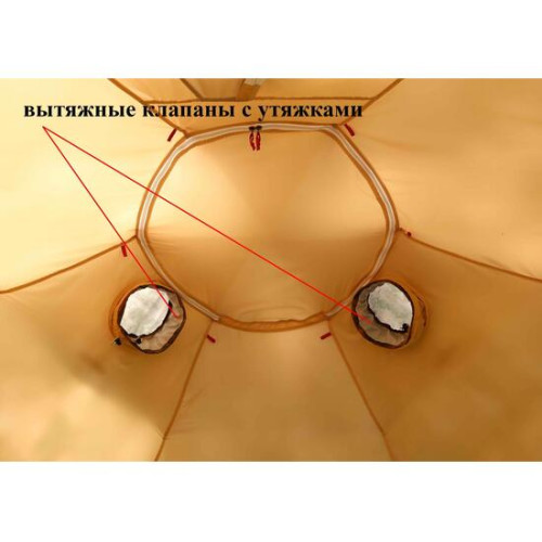 Внутренний тент-капсула Легкий ЛОТОС-5У (огн.клапан)