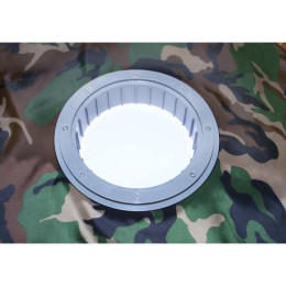 Фланец с бортом для отверстия под лунку Лотос 200