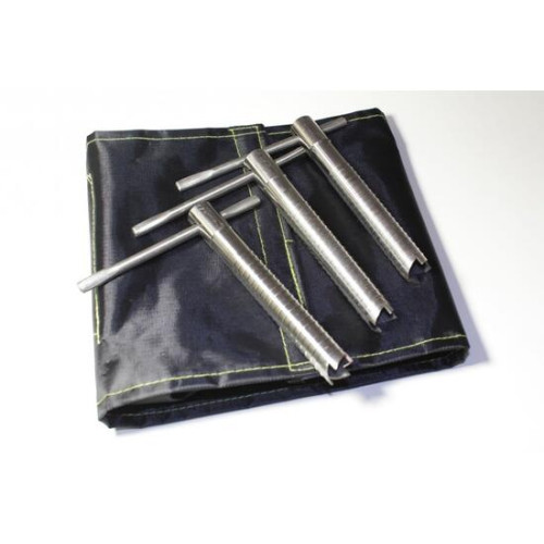 Ввертыши в чехле (Неподвижная ручка, нерж.сталь 16*1,5*130 мм, комплект 4 шт)