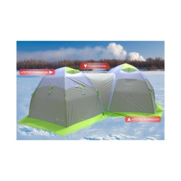 Соединение палаток ЛОТОС 5/5 (салатовый, ПУ3000)