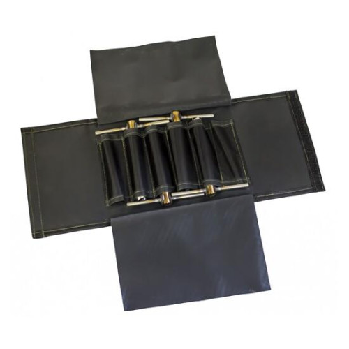 Ввертыши в чехле (Подвижная ручка, нерж.сталь 16*1,5*130 мм, комплект 6 шт)