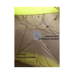 Внутренний тент Лёгкий ЛОТОС КУБ 3 180х210х210 (Зимний)