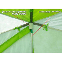 Стойки опорные 166 см для палатки КубоЗонт, комплект 4 шт в чехле