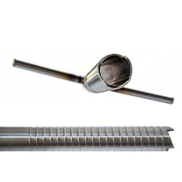 Ввертыш с неподвижной ручкой, нерж.сталь 16*1,5 *130 мм