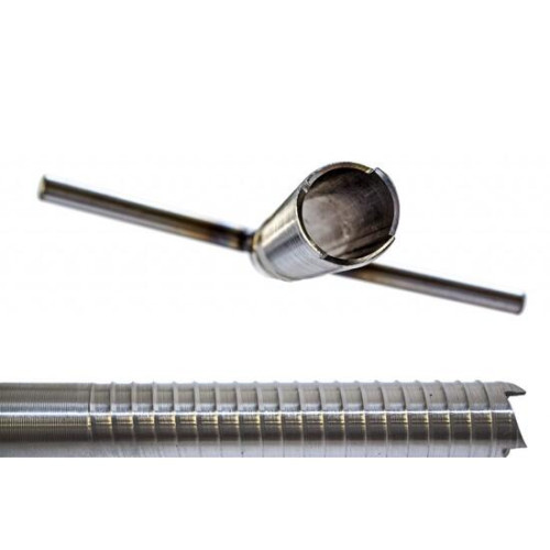 Ввертыш с неподвижной ручкой, нерж.сталь 16*1,5 *130 мм