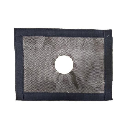 Окно выход под трубу из негорючей ткани