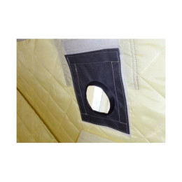 Накладка на окно под газоотводную трубу