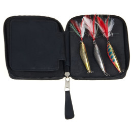 Чехол для приманок Lucky John ECO LEATHER 130×100