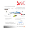 Балансир Lucky John CLASSIC 5 + тр. 50мм/20 блистер
