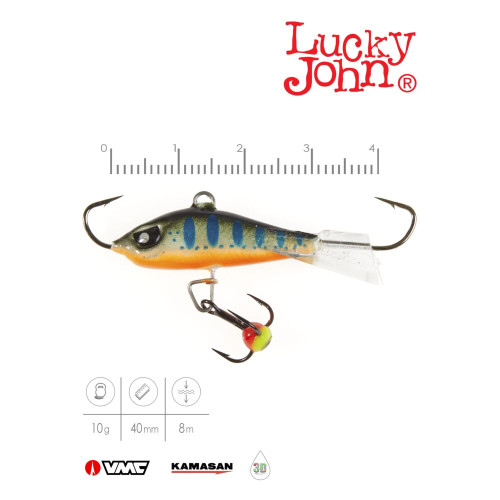 Балансир Lucky John BALTIC 4 с тр. 40мм/67H блистер