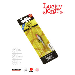 Балансир Lucky John FIN 4 + тр. 60мм/53 блистер