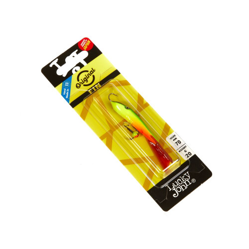 Балансир Lucky John FIN 5 + тр. 70мм/12HRT блистер