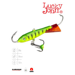Балансир Lucky John CLASSIC 7 + тр. 70мм/15H блистер