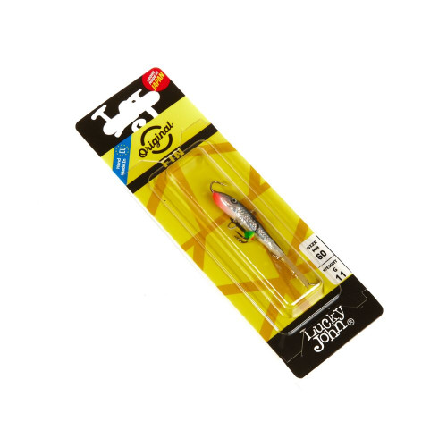 Балансир Lucky John FIN 4 + тр. 60мм/12HRT блистер