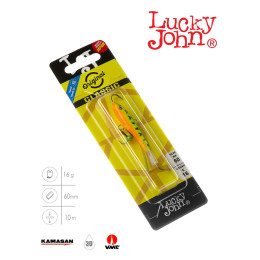 Балансир Lucky John CLASSIC 6 + тр. 60мм/13H блистер