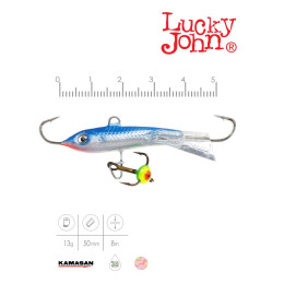 Балансир Lucky John CLASSIC 5 + тр. 50мм/13H блистер