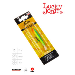 Балансир Lucky John CLASSIC 9 + тр. 90мм/15H блистер