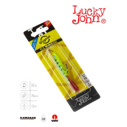 Балансир Lucky John CLASSIC 7 + тр. 70мм/29 блистер