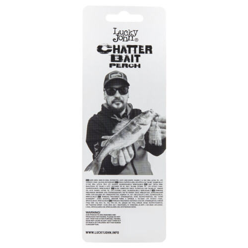 Чаттербейт Lucky John CHATTERBAIT PERCH 8.0г 006 в блистере