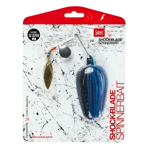 Спиннербейт Lucky John SHOCK BLADE 10.0г 005 в блистере