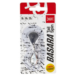 Тейл-спиннер Lucky John BASARA TAIL SPIN 08.0г 001 в блистере