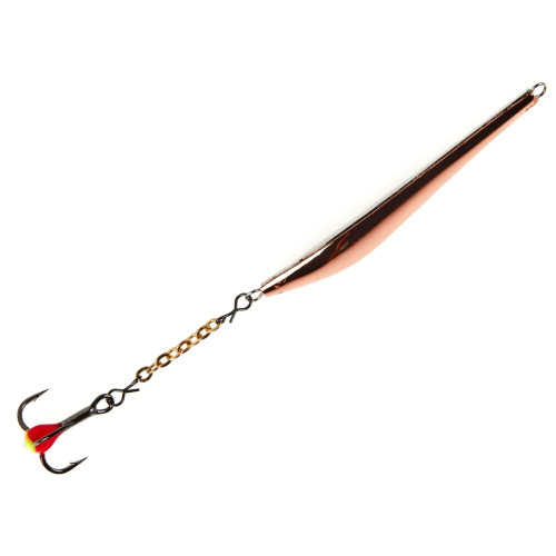 Блесна вертикал. зим. Lucky John DOUBLE BLADE с цеп. и тр. 45мм CS блистер