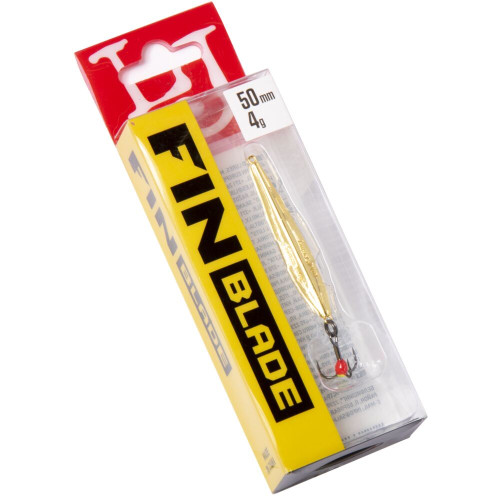 Блесна вертикал. зим. Lucky John FIN BLADE с тр. 50мм C блистер