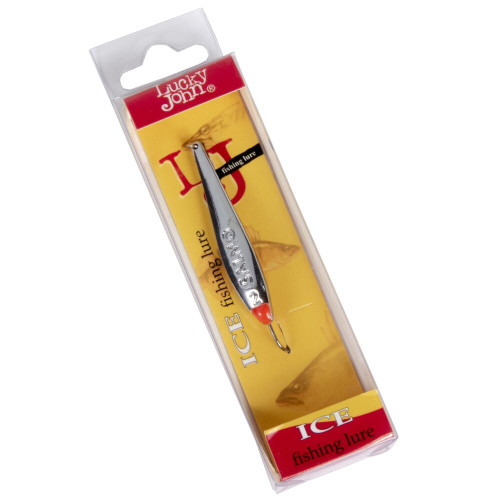 Блесна вертикал. зим. Lucky John MODEL S-2 c впаян. кр. 03.0г RG блистер