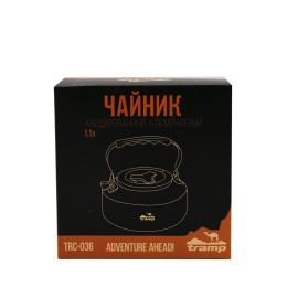 Чайник туристический Tramp из анодированного алюминия 1.1 л TRC-036