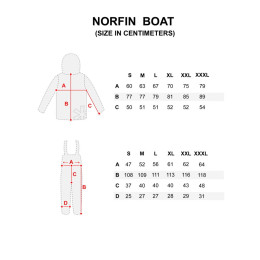 Костюм демисезон. Norfin BOAT GREEN 01 р.S