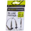 Отводы для кормушки Feeder Concept IN-LINE FEEDER 11.5см 2шт.