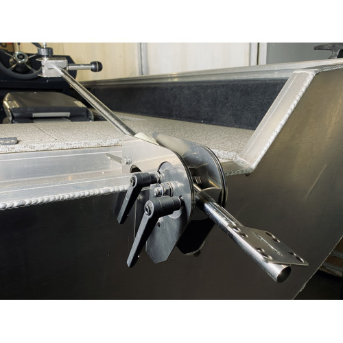 Поворотный кронштейн RD0500 на транец лодки ПВХ