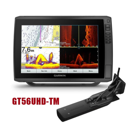 Эхолот Garmin ECHOMAP Ultra 122sv с датчиком GT56UHD-TM