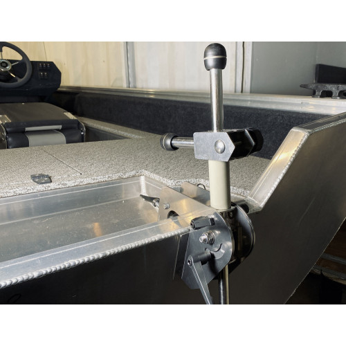 Поворотный кронштейн RD0500 на транец лодки ПВХ