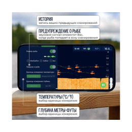 Эхолот DEEPBALANCE Smart Sonar 2+ DEEP беспроводной, черный