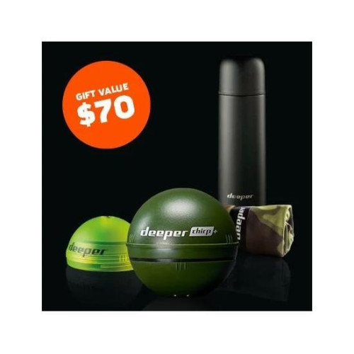 Deeper CHIRP+ с эксклюзивным зимним комплектом